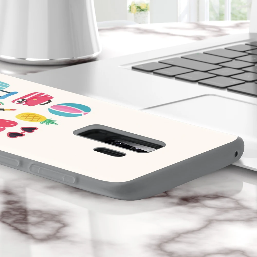 Чехол CASEIER с милым рисунком для Samsung Note 8 9 S8 S9 S10 Plus S10E модные чехлы телефонов A7 A5 A6 A8