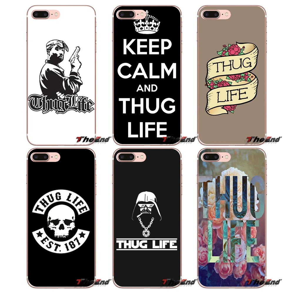 Чехол для Samsung Galaxy S3 S4 S5 MINI S6 S7 edge S8 Plus Note 2 3 4 5 Grand Core Prime Thug life art Legend с принтом |