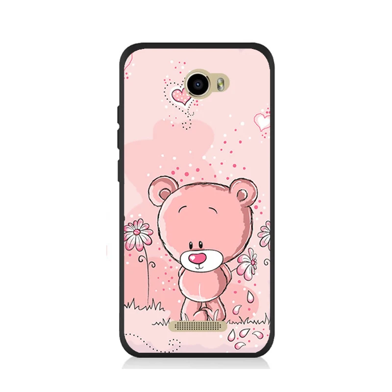 Чехол для DEXP BL250 с изображением волка из мультфильма и животных, мягкий чехол для корпуса - Цвет: FX