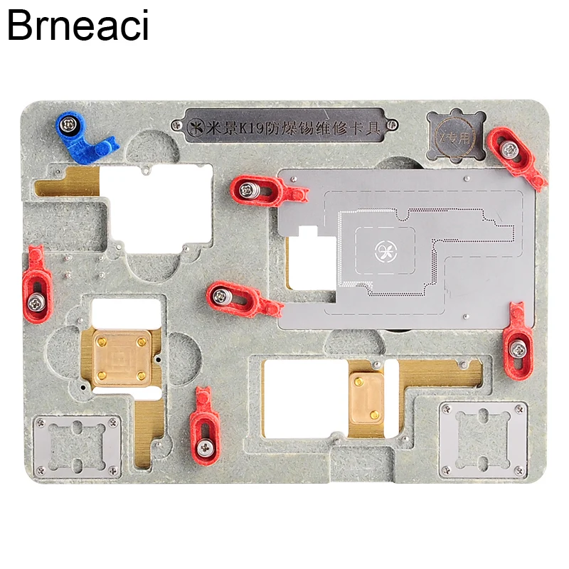 Brneaci K19 охлаждающая Взрывозащищенная жестяная ремонтная арматура для iPhone 8 X