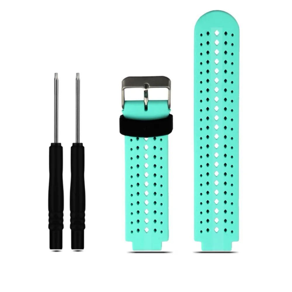 Ремешок силиконовый для смарт часов Garmin Forerunner 220/230/235/620/630/735|Ремешки часов| |