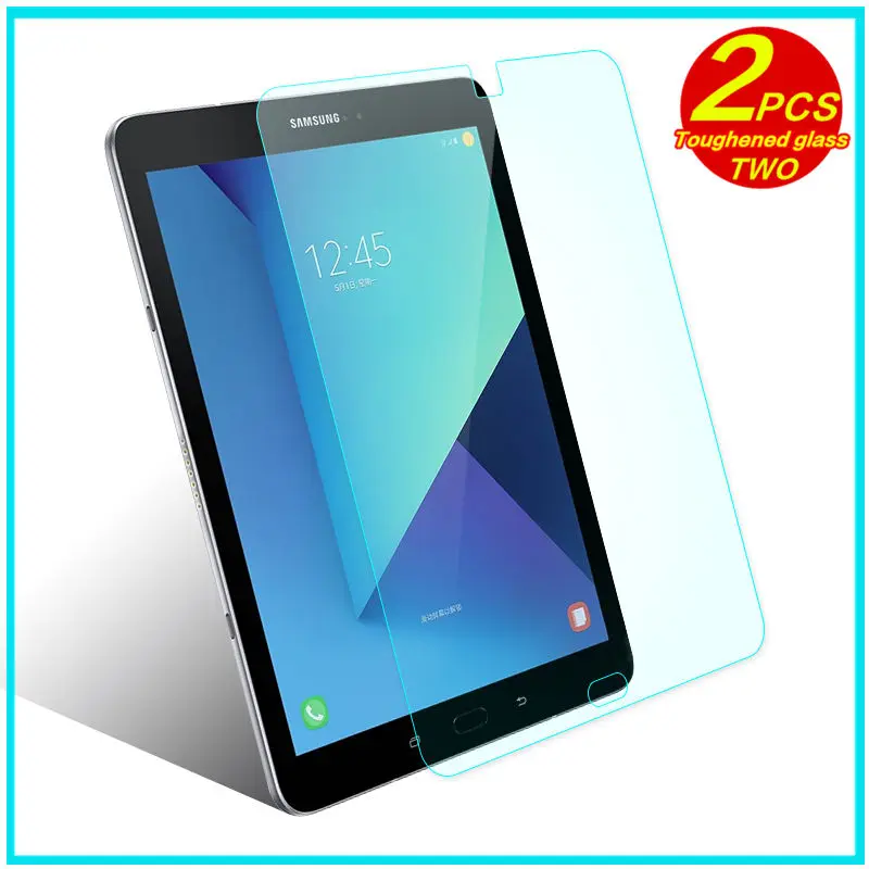 

Tempered Glass membrane For Samsung Galaxy Tab S3 SM-T820 T825 9.7 Steel film Tablet Screen Protectio Toughened Tab S3 T820 Case