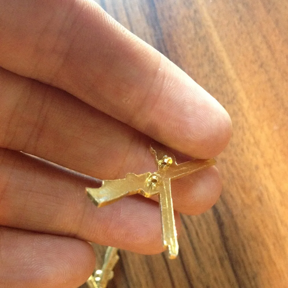 WW2 Второй мировой войны китайский KMT армейский Воротник Цветы значок два креста