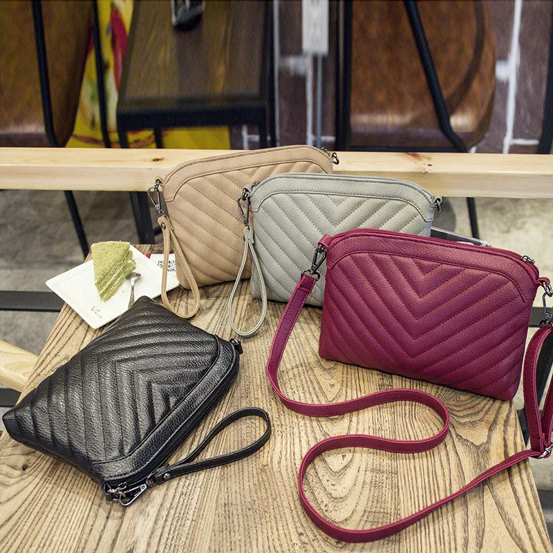 Новинка 2019 удобная женская сумка через плечо Joker в полоску дамские сумочки из