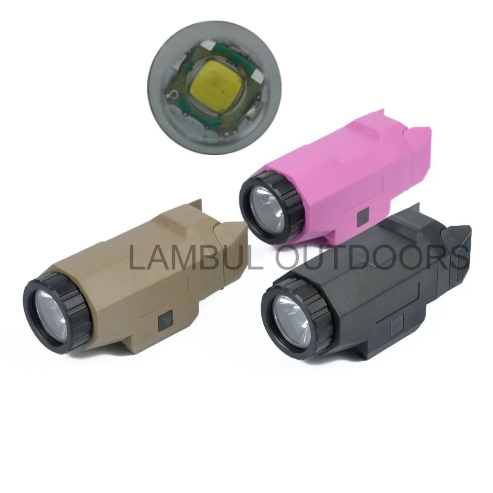 Тактический РАЗВЕДЧИК легкий пистолет компактный APL фонарик для 20 мм Picatinny