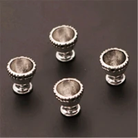 8pcs silver color sacred cup series alloy pendants for bracelet necklace diy metal jewelry accessories a996
