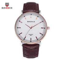 badace luxury leather strap men watches waterproof clock business casual male watch top brand wristwatches mens hour 8901