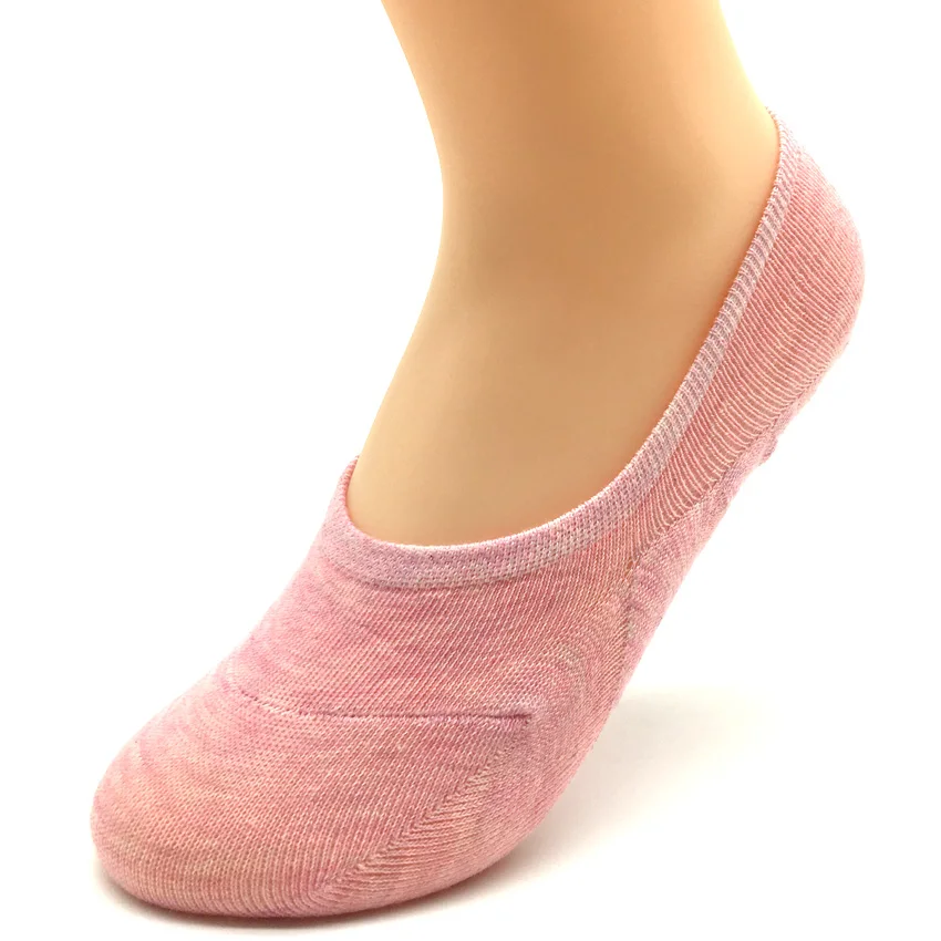 5 пар/лот хлопковые носки женские тапочки яркие однотонные Повседневные до