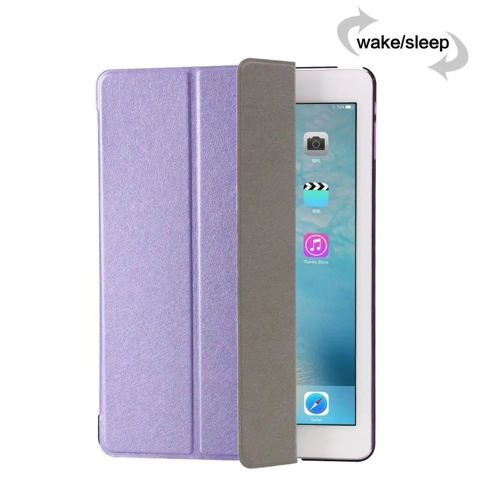 Чехол из искусственной кожи чехол для iPad mini 4 Шелковый Тонкий прозрачный