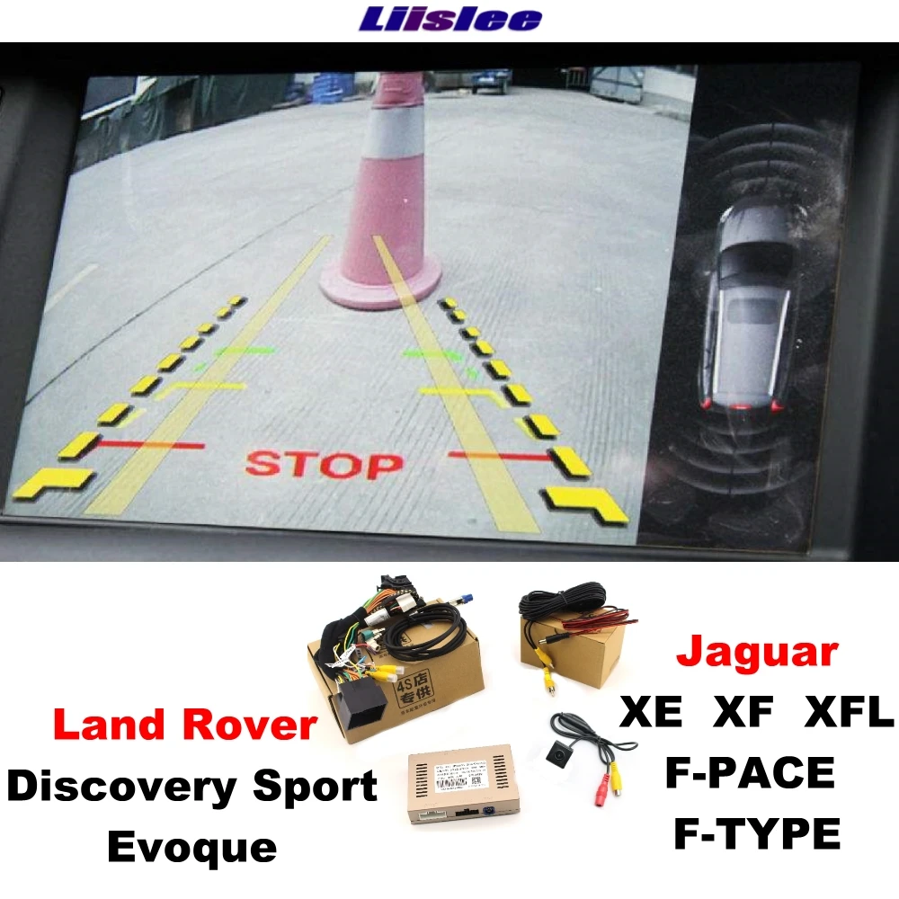 

Reverse Camera Interface Rear Retrofit Parking System For Land Rover Discovery Sport Evoque For Jaguar XE XF XFL F-PACE F-TYPE
