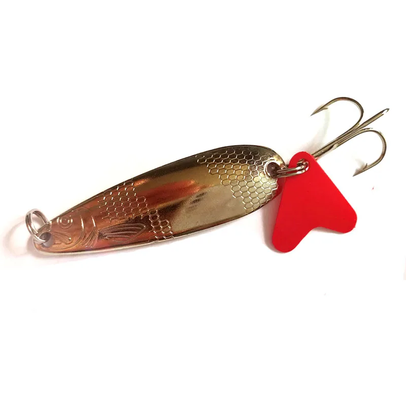 YeMuLang Metal Jig Hard Fishing Lure 7G Silver Wobblers Artificial Baits For River Spoon 1 P | Спорт и развлечения