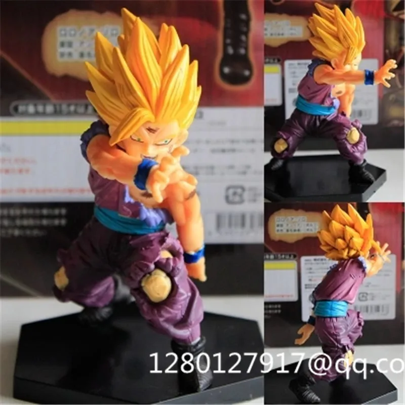 4 Pcs/lot Dragon Ball Z WCF DBZ Vegeta Son Goku Tenshindon Chiaotzu PVC Action Figure Collectible Model Toy OPP 8-15 CM BOX P380 | Игрушки и