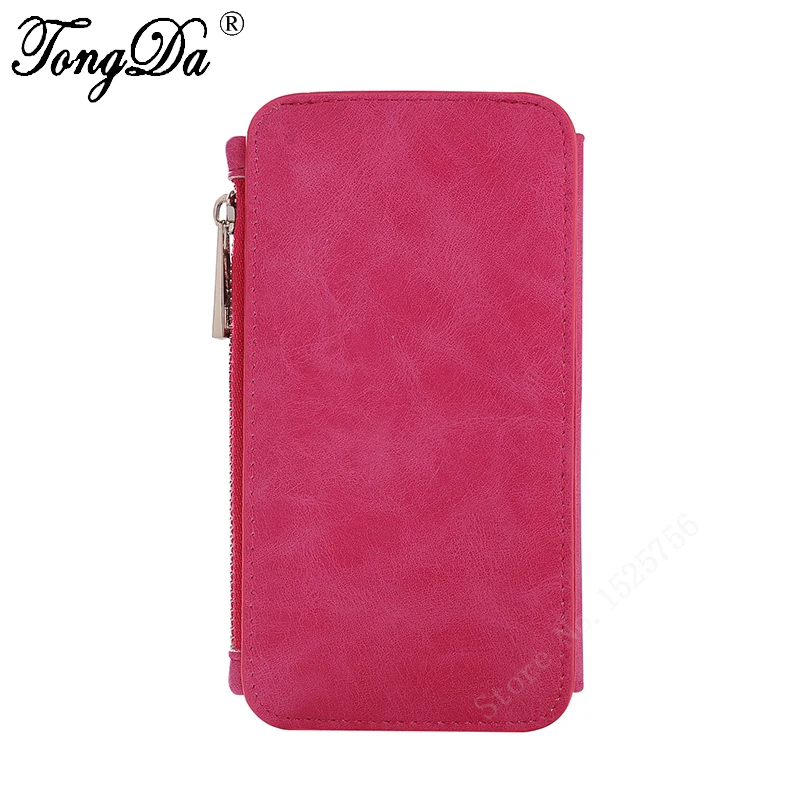 Detachable Case Cover Wallet Mutifunction Hand Bags Card Slot Leather For Apple iPhone 7 Plus |