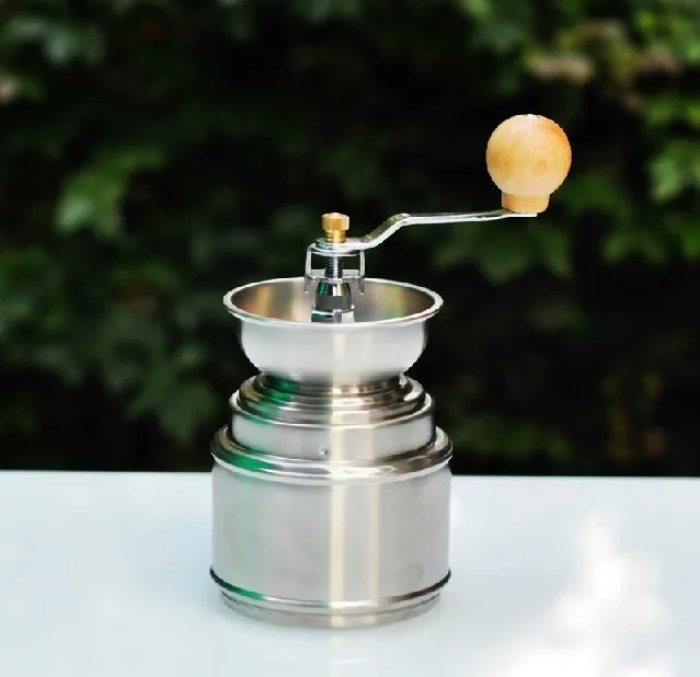 Ручной для специй кофемолка из нержавеющей стали с керамическим сердечником