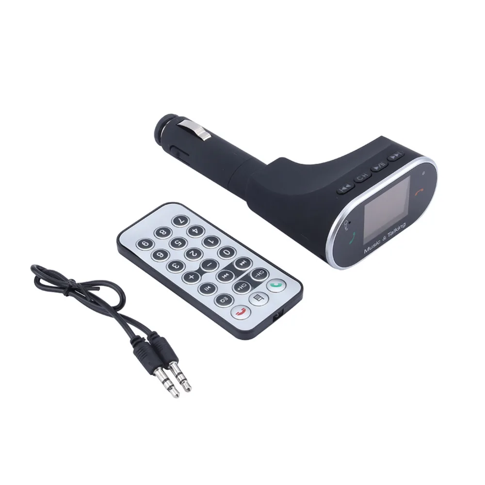 VGEBY Handfree LCD комплект беспроводной связи bluetooth для автомобиля плеер FM передатчик