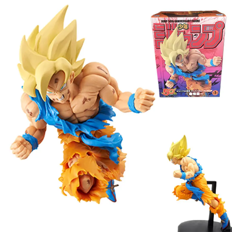 18 см Japonaise Dragon Ball Супер Сон Гоку фигурку Супер Saiyan фигурка Dragon Ball Goku Saiyan DBZ ПВХ SaiyanModel игрушка