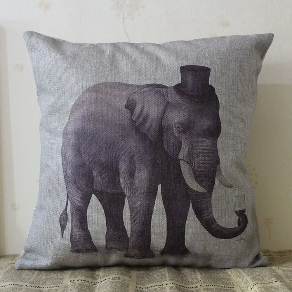 LINKWELL 18 &quotx 18&quot 1 шт. дикие животные панда слон черный медведь домашний декор