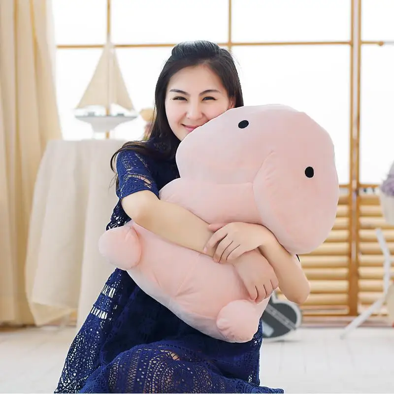 

30/50cm Creative Plush Penis Toy Doll Funny Soft Stuffed Simulation Penis pillow Cute Sexy Kawaii Toy Gift for Girlfriend