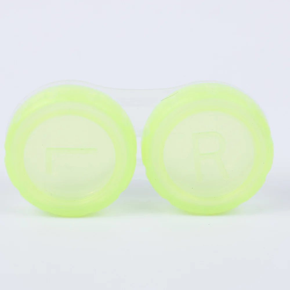 Высокое качество контактные линзы L + R чехол держатель для хранения замачивающий