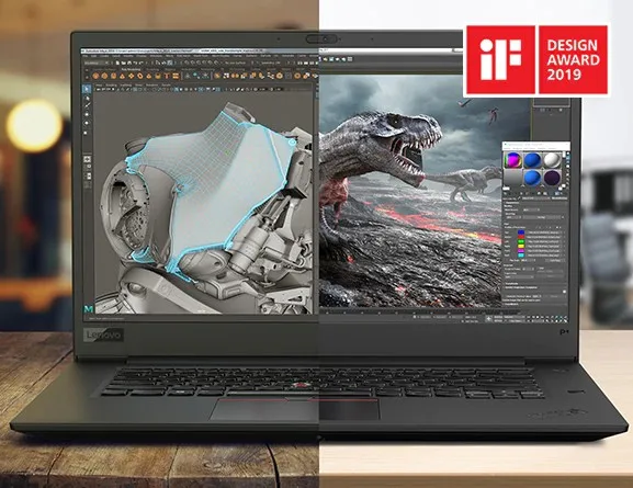 Высокая-конец lenovo ноутбук ThinkPad P1Hermit/гроссмейстер 15,6 дюймов FHD i7-9750H 8 ГБ 1 ТБ 4 Гб GPU ThunderBolt 3,0