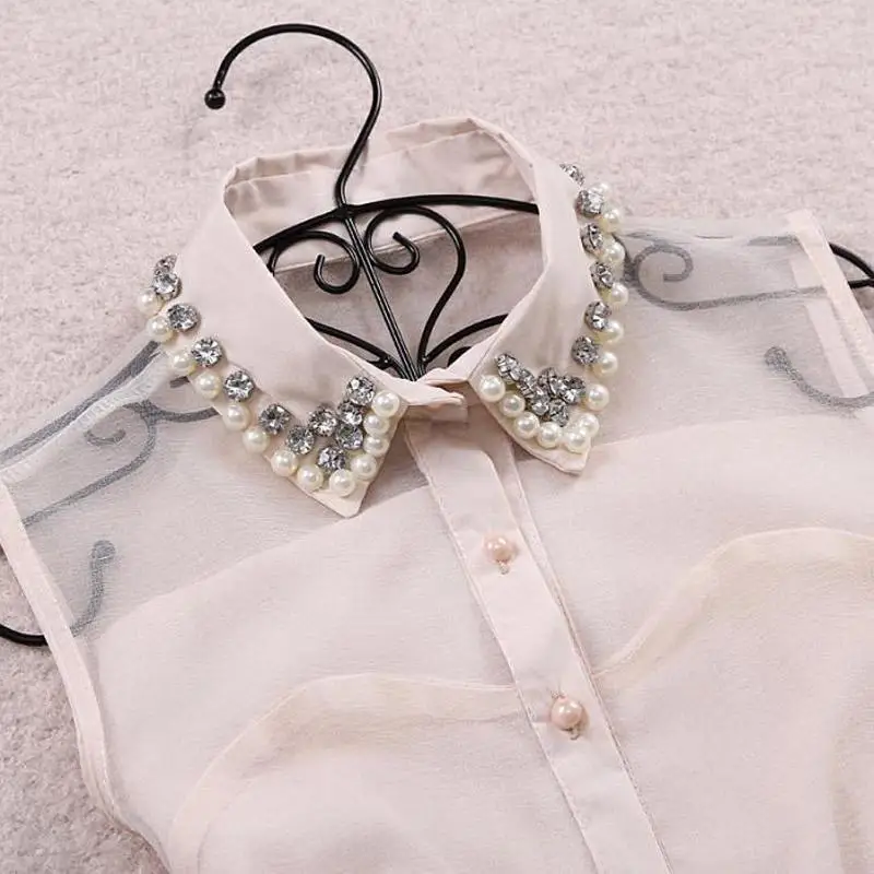 2017 Для женщин платье Vestido модные жемчужные небольшой лацкан марли талии без