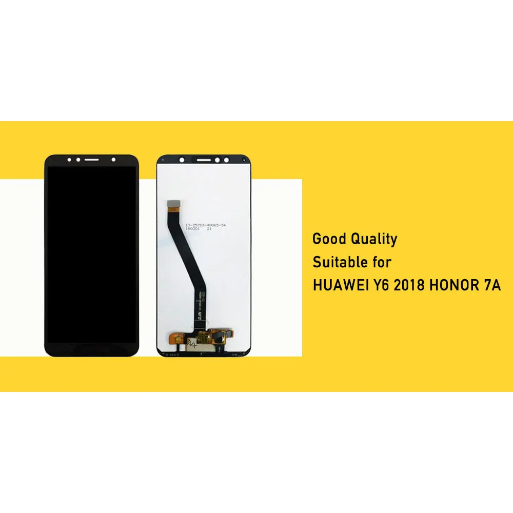 ЖК дисплей для huawei y6 2018 экран с сенсорным экраном Y6 Prime ATU L11 L21 L22 LX1 LX3 L31 L42 lcd|Экраны