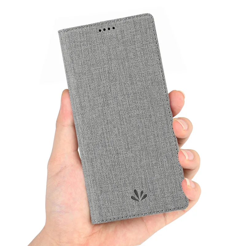 Для Motorola MOTO One Vision power P30 Note Play роскошный короткий кожаный чехол-книжка с тканым