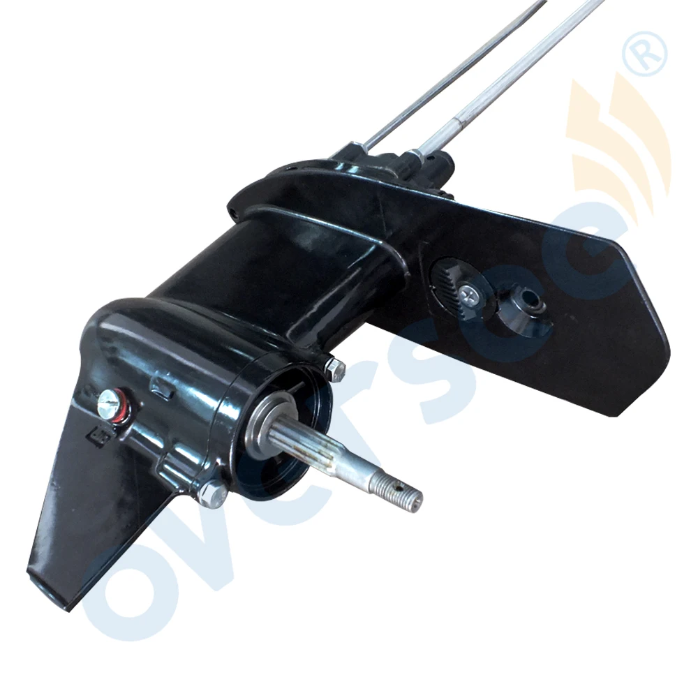 Подвесной нижняя часть корпуса в сборе(L) для Hangkai лодочный мотор 5HP 6HP 2-х тактный длинный драйвер Вал Шестерни коробка в сборе 8T