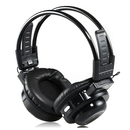 На ухо складной 4 в 1 стерео наушники mp3 плеер гарнитура + динамик голос fm радио tf