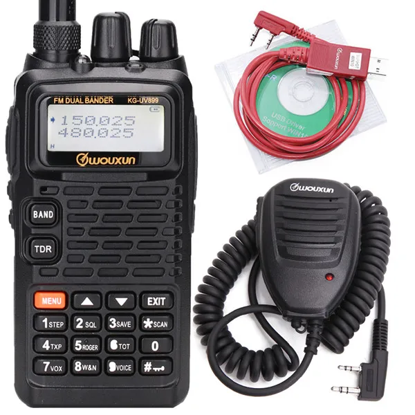 WOUXUN KG-UV899 VHF UHF двухдиапазонный двойной дисплей 1700 мАч батарея классический двухсторонний радио KG-UVD1P рация - Цвет: as photo show 2