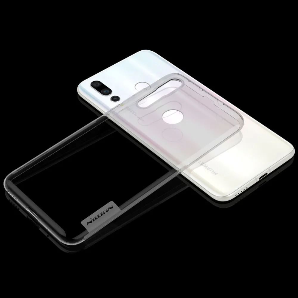 Для huawei Nova 4 чехол Nillkin натуральный ТПУ мягкий Прозрачный Ультра тонкий