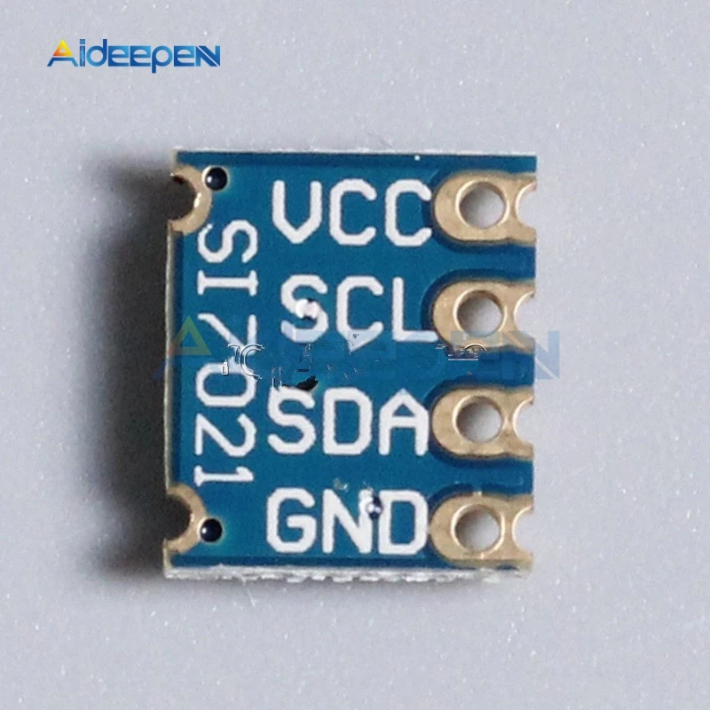 Мини SMD Si7021 модуль датчика температуры и влажности для Arduino I2C IIC интерфейс