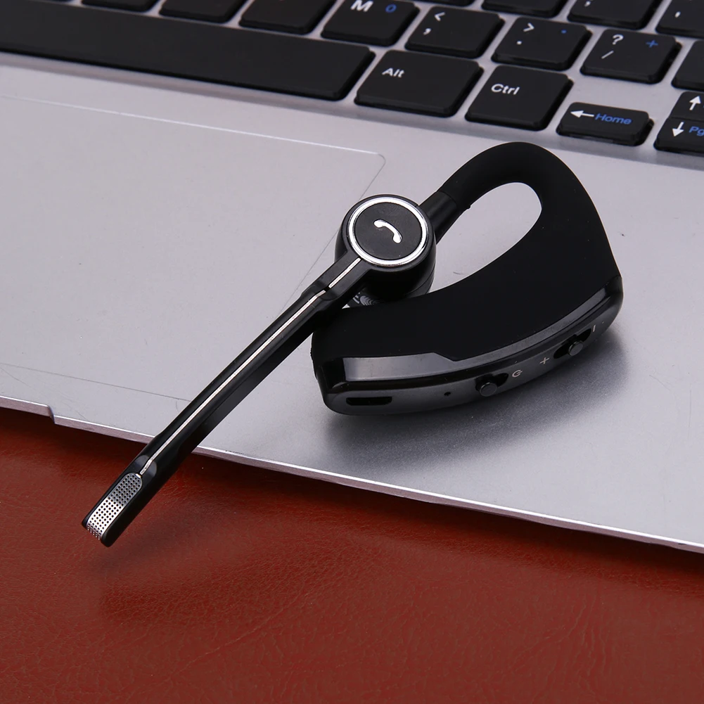 Бизнес Bluetooth Headsett Беспроводные наушники с микрофоном 9 часов время разговора