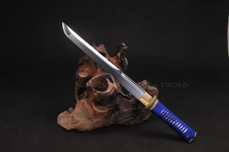 Танто мечи короткий японский самурайский меч полностью ручной работы 9260 Весна