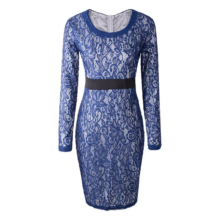 Долго летнее платье кружева женщины карандаша ну вечеринку платья Vestidos Longos Vestido