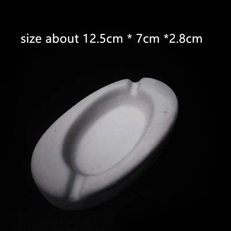 

Simal Small 3D Oval Cement Silicone Mold for Ashtray Making Resin Clay Craft Pot Making Concrete Mould