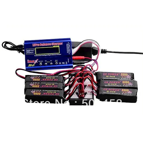 Параллельная зарядная плата T Plug балансировочная до 6 упаковок 2 6s Lipo LiFe Lion