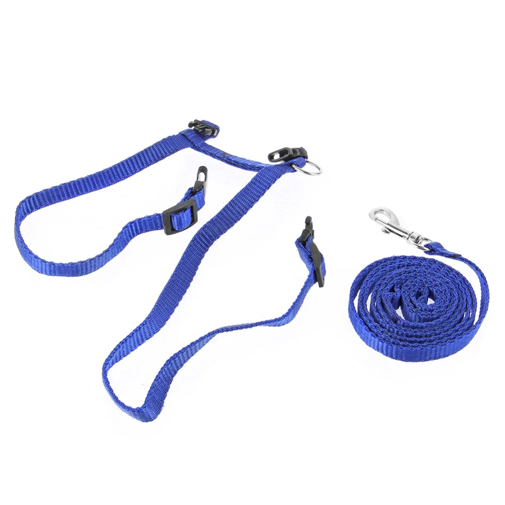 I образный нагрудный ремень регулируемый нейлоновый поводок для кошек котят