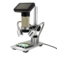 hdmi microscope 1080p hd usb digital video microscopes 300x long object distance phone pcb soldering repair camera magnifier