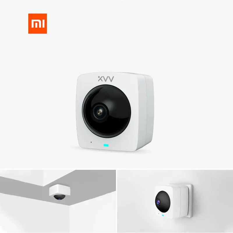 XIAO mi jia XiaoVV Smart Panora mi c ip-камера HD 1080P 360 ° Panora mi c AI функция обнаружения гуманоида ночная версия приложение для работы с mi home