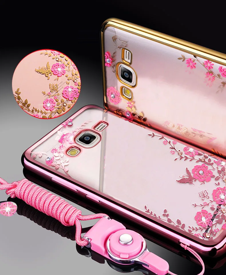 YueTuo etui, coque, чехол, чехол для samsung Galaxy J7 J 7 j700 Прозрачный 3D чехол для телефона s задний Мягкий ТПУ цветочные аксессуары