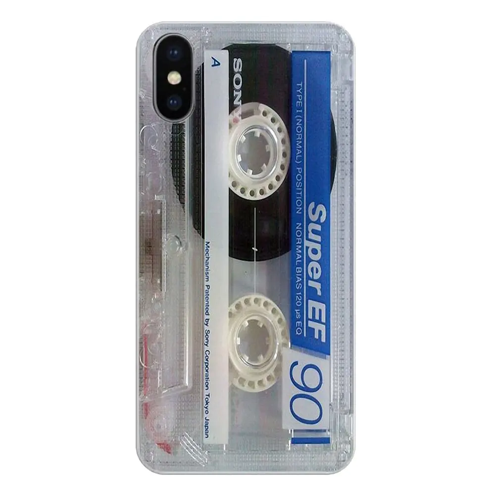 Retro Side Old Style 3310 Tape Cassette Art For Samsung Galaxy A5 A6 A7 A8 A9 J4 J5 J7 J8 2017 2018 Plus Prime Silicone Bag Case |