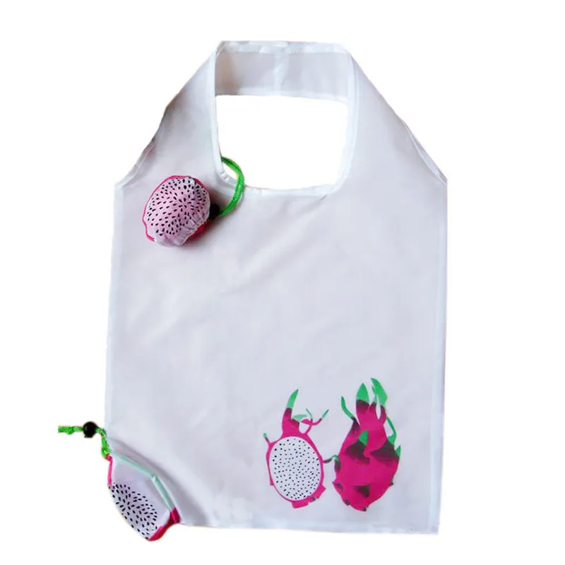 pitaya Тип Милая дорожная складная сумка для хранения продуктов Многоразовые Сумки для покупок с животными эко-сумка для покупок - Цвет: pitaya