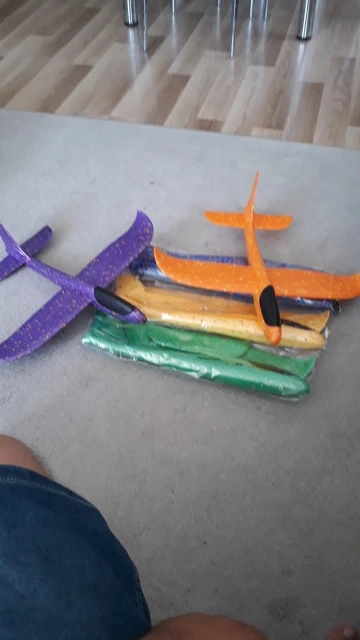 New DIY Kids Toys Hand Throw Flying Glider Planes Foam Aeroplane Model Party Bag Fillers Flying Glider Plane Toys For Kids Game