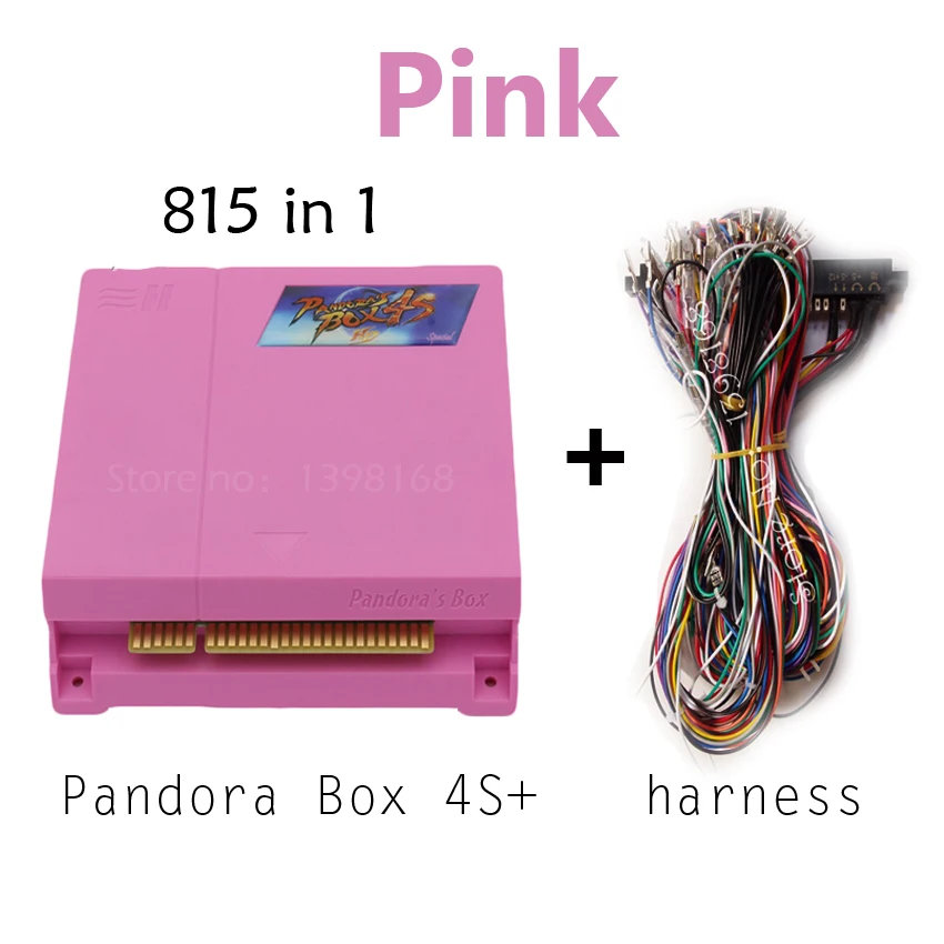 Pandora Box 4S plus 815 в 1+ jamma жгут проводов для игровых автоматов игровой картридж jamma, разные игры доска с VGA и HDMI выходом