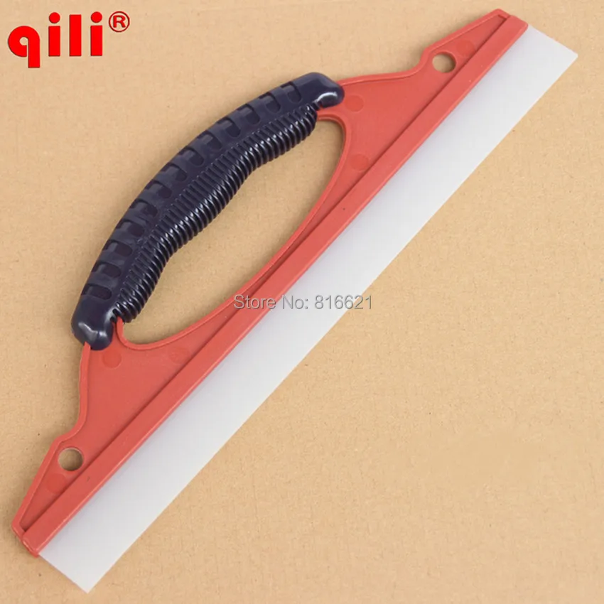 Qili QG 17 D образный водный скребок гибкая пластина стеклоочистителя Ракель