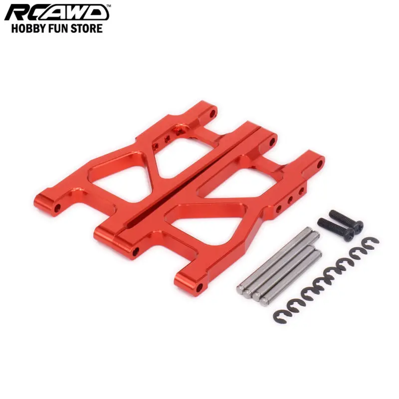 RCAWD Задняя Нижняя подвеска A-Arm для RC хобби автомобиля 1/12 Wltoys L959 L969 L979 L202 L212 L222 K959