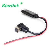 biurlink 11pins ip bus in wireless bluetooth module audio music receiver aux adapter cable for pioneer deh p series car radios