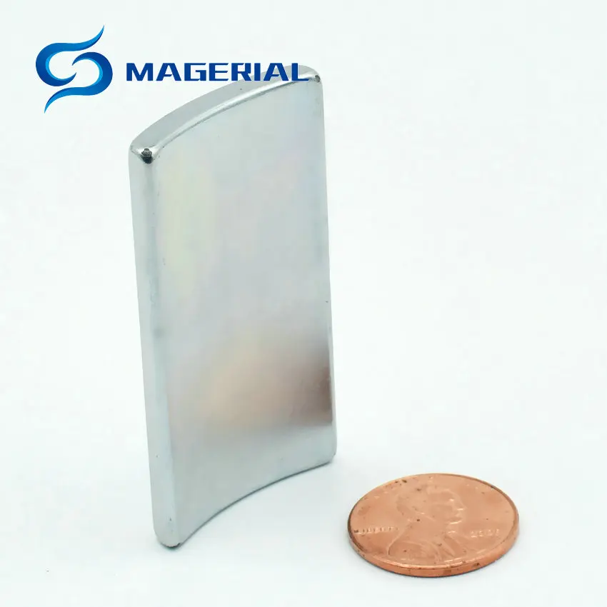 NdFeB дуговой сегмент OR39.5xIR35.5xL50xW26 мм высокий крутящий момент 50x26x4 Серводвигатель