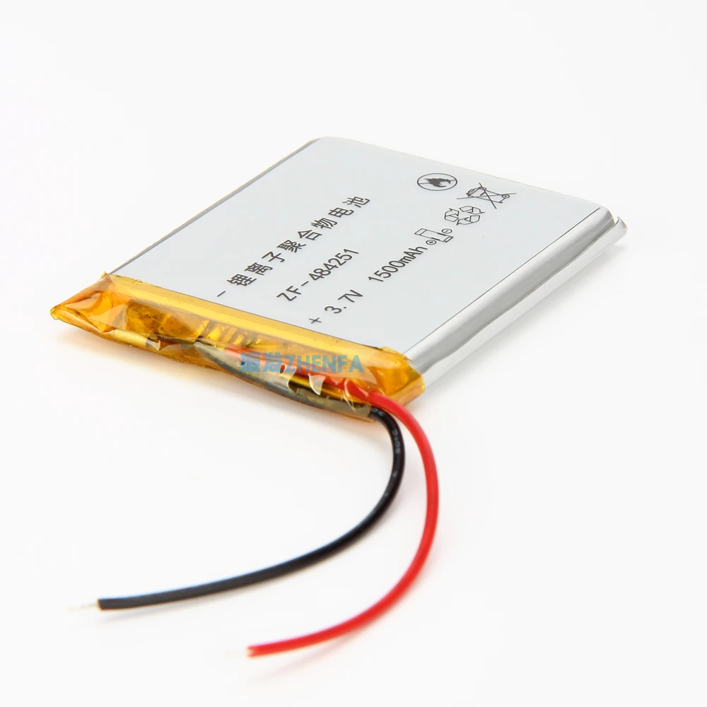 3 7 V 1500mAh 484251 литий полимерный аккумулятор C430 GPS навигатор рекордер MP3 MP4 маленькие
